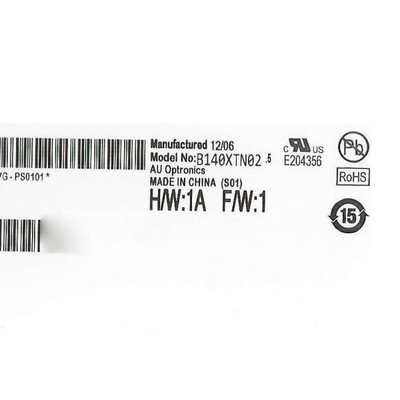 B140XTN02.5 HW1A 14.0 pulgadas 1366*768 Pantalla TFT-LCD para computadora portátil