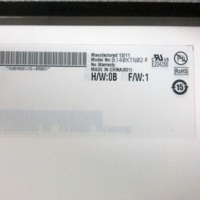 B140XTN02.0 14,0 pulgadas 1366*768 TFT-LCD SCREEN Pantalla LCD