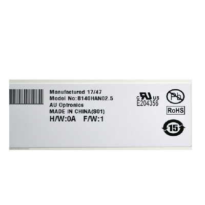 B140HAN02.5 14,0 pulgadas 1920*1080 pantalla LCD para computadora portátil