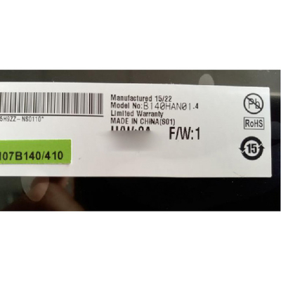 B140HAN01.4 Pantalla LCD de 14,0 pulgadas 1920*1080 para computadoras portátiles