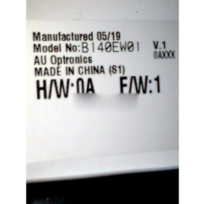 B140EW01 V1 14,0 pulgadas 1280*768 Pantalla TFT-LCD para computadora portátil