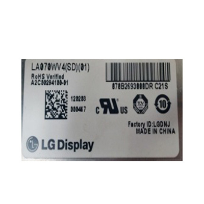 LA070WV4-SD01 Pantalla LCD de 7,0 pulgadas 800*480 Pantalla LCD