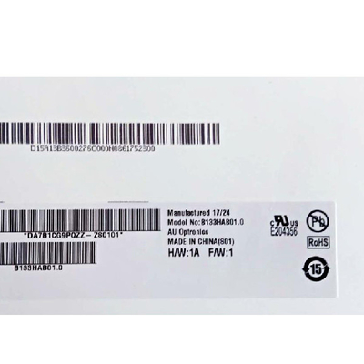 B133HAB01.0 HW1A 1920*1080 Pantalla TFT-LCD de 13,3 pulgadas