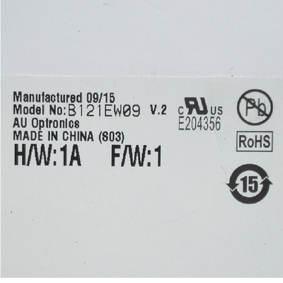 B121EW09 V2 1280*800 Panel de pantalla TFT-LCD de 12,1 pulgadas