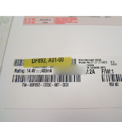 B121EW03 V0 Pantalla TFT-LCD de 12,1 pulgadas 1280*800 Para computadoras portátiles