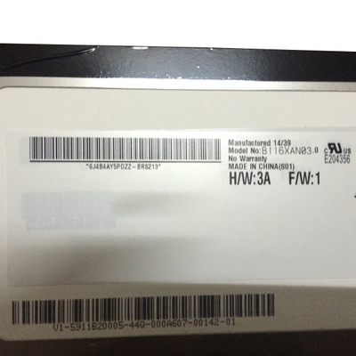 B116XAN03.0 HW3A Para la pantalla TFT-lcd AUO 262K 50% NTSC