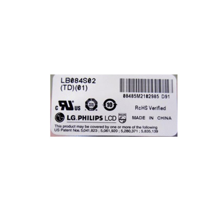 LB084S02-TD01 pantalla LCD original de 8,4 pulgadas