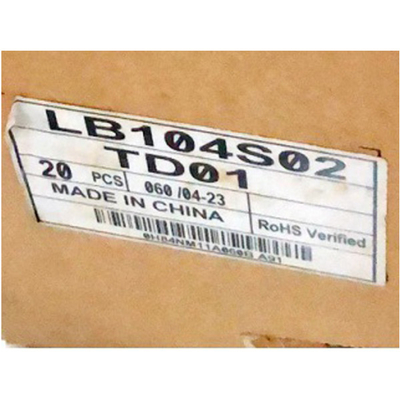 LB104S02-TD01 10.4 pulgadas 800 * 600 panel de pantalla LCD
