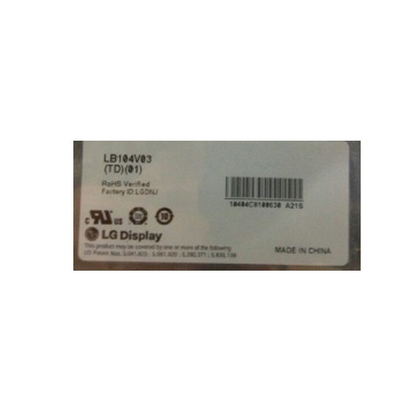LB104V03-TD01 10,4 pulgadas Pantalla LCD industrial