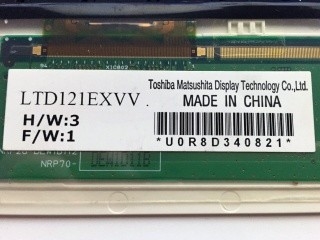 LTD121EXVV 262K 49%NTSC Pantalla TFT-LCD para computadoras portátiles