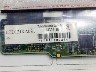 LTD121KA0S 1024*768 Panel de pantalla LCD TFT para computadora portátil