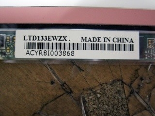 LTD133EWZX LVDS 13.3 pulgadas Panel de pantalla LCD TFT para computadora portátil