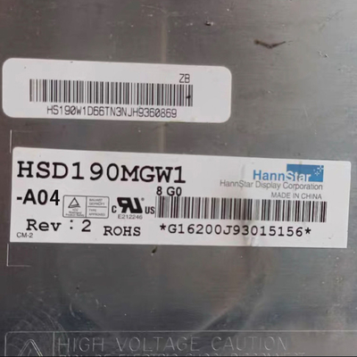 HSD190MGW1-A04 Display de panel LCD Reemplazo del monitor de escritorio