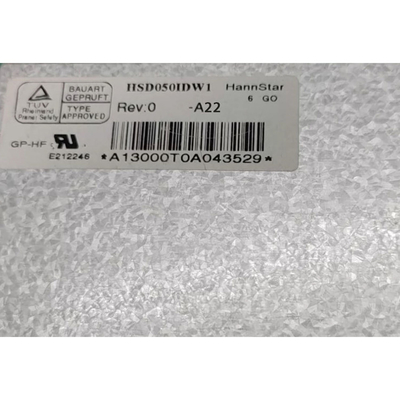 Modulo de visualización LCD de 5.0 pulgadas de HannStar original 800 * 480 HSD050IDW1-A22