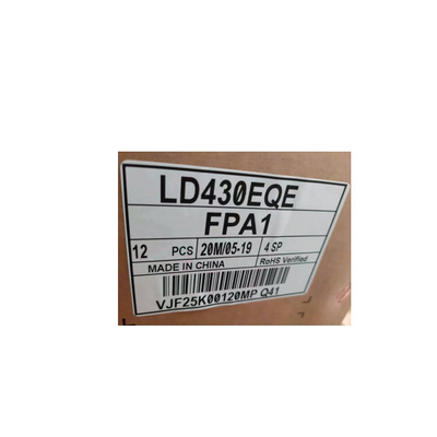 LD430EQE-FPA1 Panel LCD de 60 Hz de 43,0 pulgadas