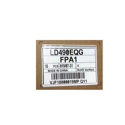 Pantalla LCD de 49,0 pulgadas LD490EQG-FPA1 Panel LCD 136 pines