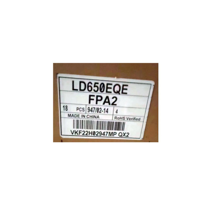 Nuevo LD650EQE-FPA2 65.0 pulgadas 3840*2160 Pantalla LCD