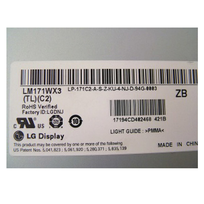 LM171WX3-TLC2 Panel LCD de 17.1 pulgadas 1440*900 para monitor de escritorio