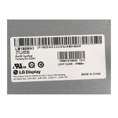 LM185WH1-TLD2 Modulo de pantalla LCD de 18,5 pulgadas 1366*768 para LG