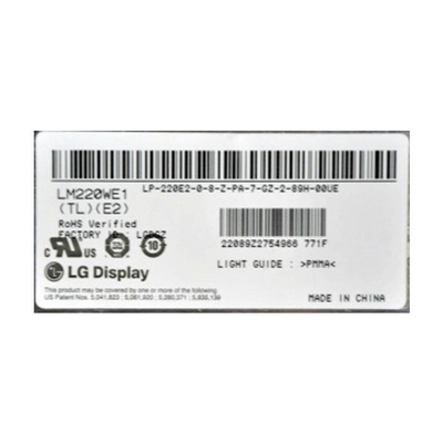 LM220WE1-TLE2 Pantalla LCD original de 22.0 pulgadas 1680*1050