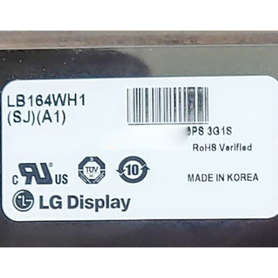 16,4 pulgadas LB164WH1-SJA1 estiraron la barra LCD 1366×238 IPS