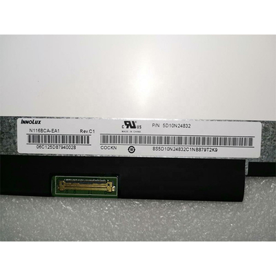 El panel N116BCA-EA1 de la pantalla del ordenador portátil de la informática Lcd de 11,6 IPS de la pulgada