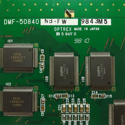 5,7 exhibición de pantalla LCD de la pulgada 320×240 para la reparación de la máquina de la inyección de DMF-50840NB-FW