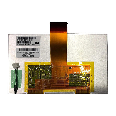 5 el panel a estrenar de la pantalla LCD de la pulgada C050FW02 V0 para la navegación GPS del coche