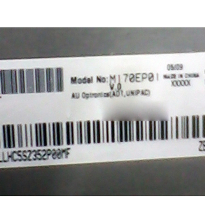 M170EP01 V0 1028*1024 TN, conector de 69 pernos normalmente blanco, transmisivo   Pantalla del ordenador portátil del LCD