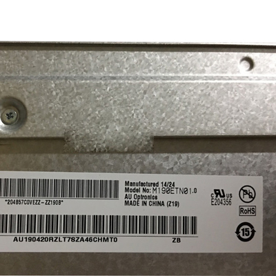 El panel de TFT LCD del bajo consumo de energía de los liendres del monitor LCD 350 de la pulgada 1280*1024 de la calidad G190ETN01.0 AUO 19 del grado A+
