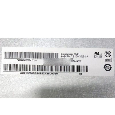 el panel LCD M215HTN01.0 de 21,5 pulgadas apoya 1920 (RGB) entradas 60HZ de los lvds de *1080 FHD 102PPI 200 cd/m pantalla LCD de 21,5 PULGADAS