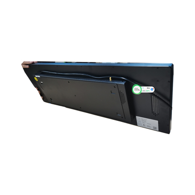 Buen precio Pantalla de visualización LCD de tira de 28,6 pulgadas, monitor de publicidad, monitor de tira LCD en línea