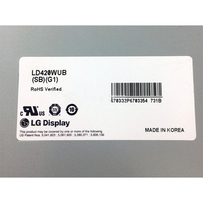 Buen precio Nueva pared video LD420WUB-SBG1 1920 (RGB) ×1080 FHD 52PPI del Lcd en línea