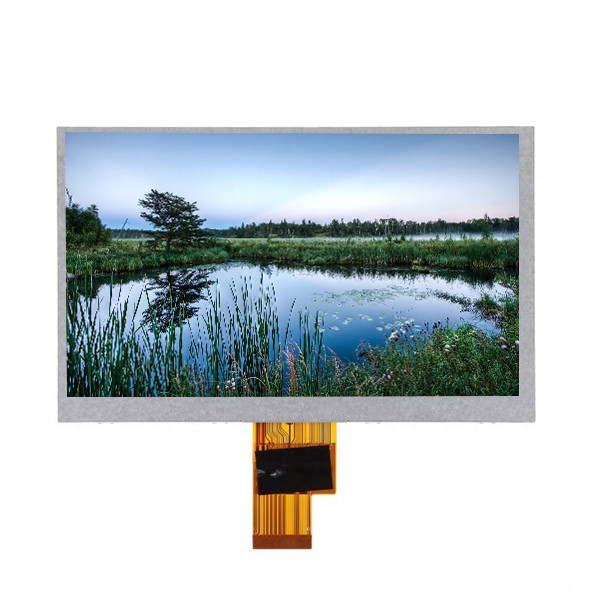 Exhibición automotriz del monitor LCD del RGB del paralelo de la pantalla de la pulgada 800*480 WLED lcd de ZJ090NA-03B 9,0