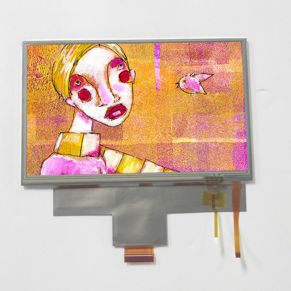 nueva y original 7,0 exhibición LMS700KF23 del módulo del panel LCD de la pulgada 800 (RGB) ×480