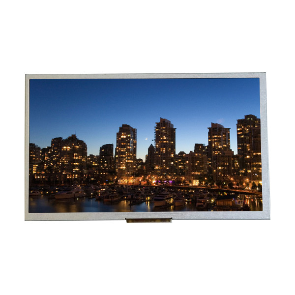 7 brillo vertical de la pantalla 1250 cd/m de la raya de los módulos 800x480 RGB de TFT LCD de la pulgada alto para industrial