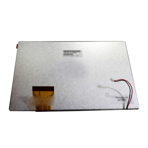 60 pantalla LCD de la pulgada 800*480 A070VW04 V2 de Board 7 del regulador del interfaz de TFT LCD RGB de los pernos