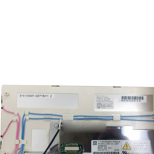 Módulo automotriz original T-51965GD088ZU-MFW-A-AJN de la pantalla de visualización de TFT LCD de 8,8 pulgadas