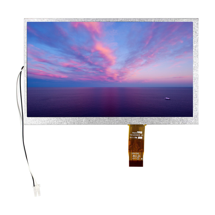 Exhibición de la pantalla LCD 480*234 LCD de HSD070I651-C02 HannStar para el reproductore de DVD portátil