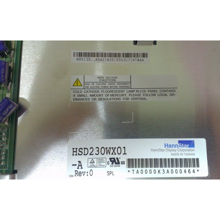 23.0 de 1280*768 pulgadas TFT LCD Modulo de pantalla de pantalla Panel HSD230WX01-A Monitor LCD