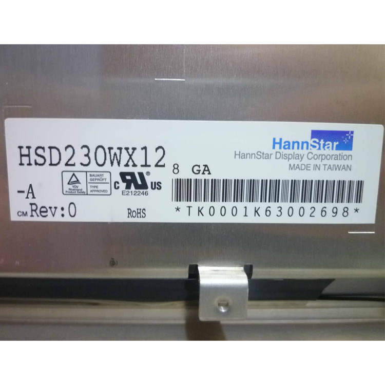 HSD230WX12-A Original 23.0 pulgadas 1280 * 768 LVDS pantalla LCD para HannStar
