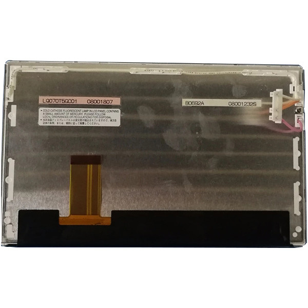 LQ070T5GC01 original en stock 7.0 pulgadas Pantalla de visualización LCD para el coche de navegación GPS