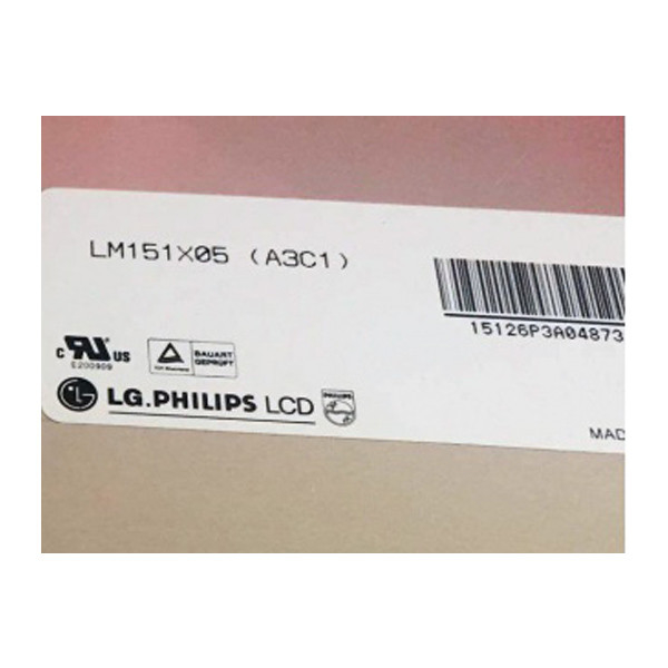 Nuevo LM151X05-A3C1 15.1 pulgadas 1024 * 768 pantalla de panel LCD para monitor de escritorio