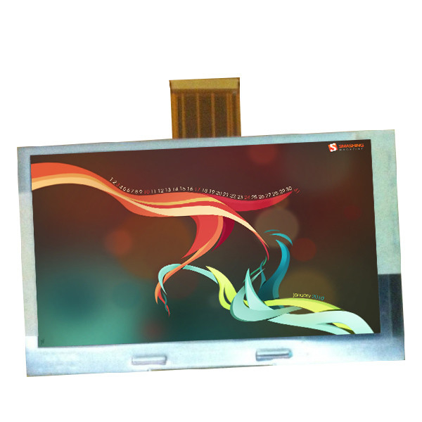 Navegación del coche CD/DVD exhibición del LCD de 4,3 pulgadas + panel LCD de la pantalla táctil C043GW01 V0 para el reemplazo auto del coche