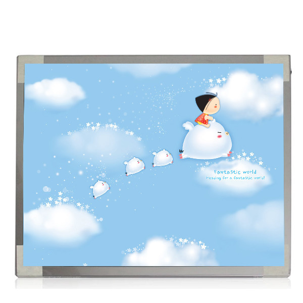 Para 17inch la resolución SXGA de la pantalla LCD M170EN05 V1 1280x1024, regulador Board 4CCFL de 96 PPI LCD