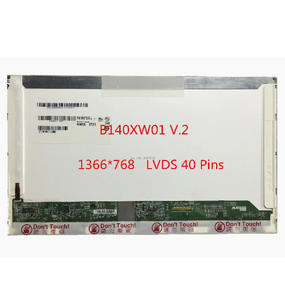 Buen precio B140XW01 V2 LCD Laptop Screen Panels 262K 45% NTSC Display Colors en línea