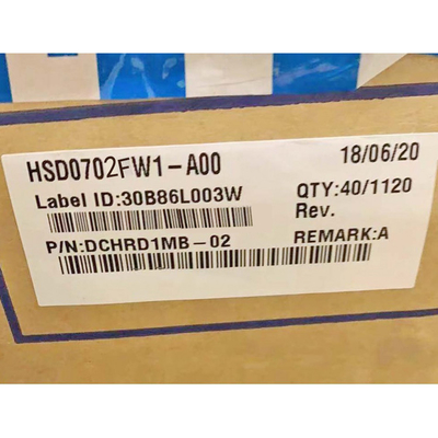 Buen precio 7,0 pantalla de visualización HSD0702FW1-A00 de la pulgada 11024*600 lcd para la PC del netbook en línea