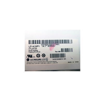 Buen precio LP141WP1-TLC2 14.1 pulgadas 1440*900 60Hz LVDS 30 pines Pantalla LCD en línea