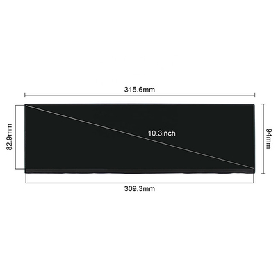 Buen precio 12,6 panel táctil de la exhibición de pantalla LCD de la pulgada NV126B5M-N41 1920x515 IPS para la barra LCD Stretched en línea