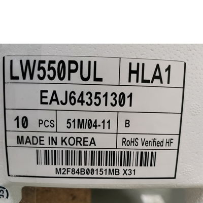 Buen precio Pulgada transparente original LW550JUL-HMA1 de la pantalla de visualización de LG 1920*1080 OLED 55 en línea